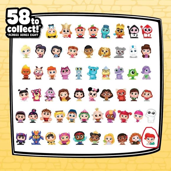 Disney Doorables Series 8: Young Ariel from The Little Mermaid (ULTRA RARE) - Picture 2 of 2